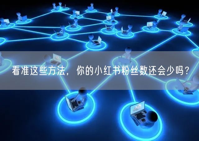 看准这些方法，你的小红书粉丝数还会少吗？