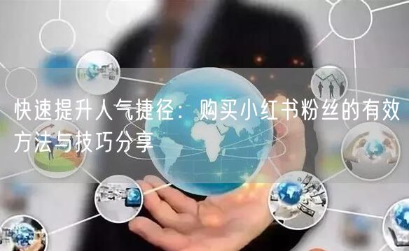 快速提升人气捷径：购买小红书粉丝的有效方法与技巧分享